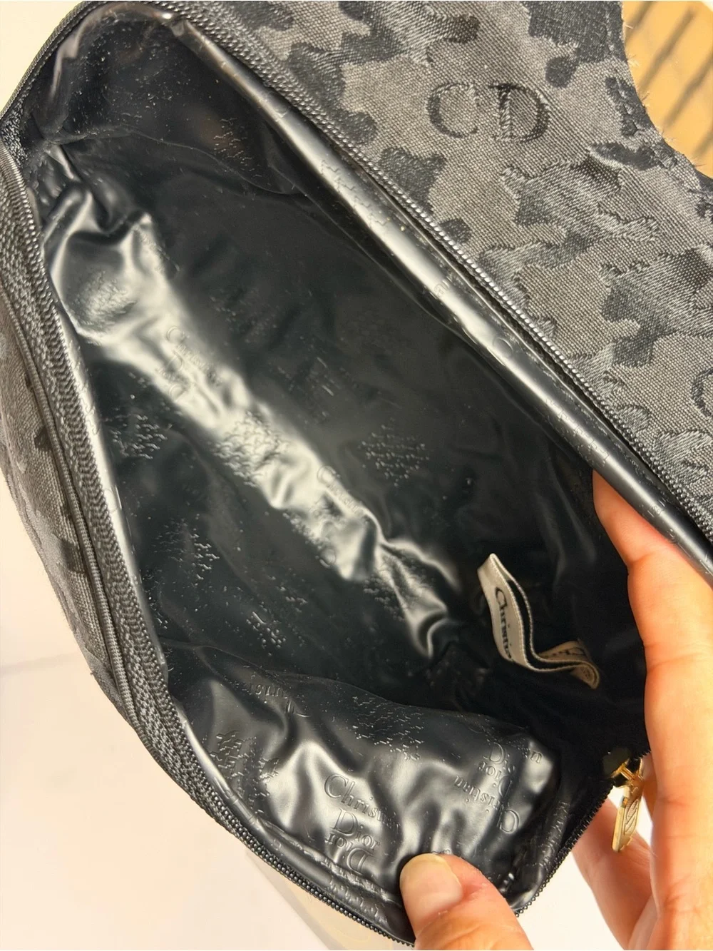 Vintage Christian Dior Makeup Pouch bag
